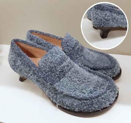 ブルー（青）系 LOEWE(ロエベ) ローファー・オックスフォード