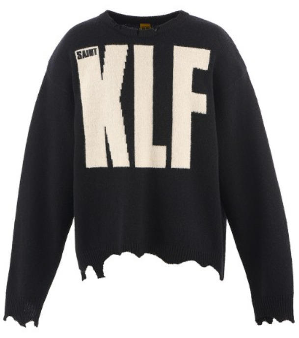 Saint Mxxxxxx セントマイケル KLF_CREW NECK KNIT (Saint Mxxxxxx