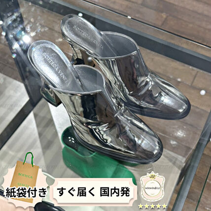 メタリック BOTTEGA VENETA(ボッテガヴェネタ) サンダル・ミュール