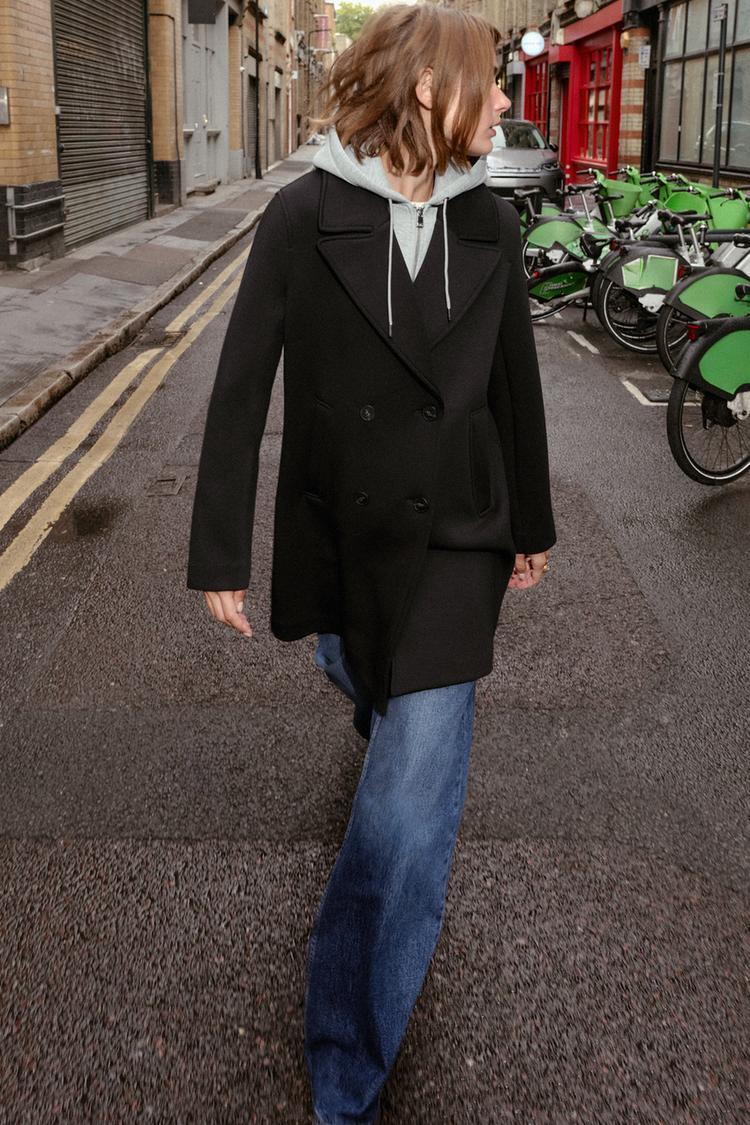 ZARA】コンビフードコート (ZARA/コート) 124316845【BUYMA】