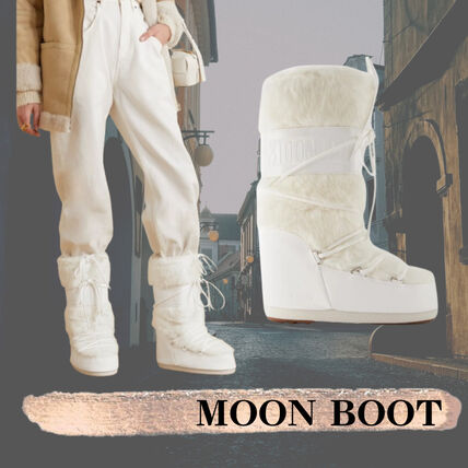 フェイクファー MOON BOOT(ムーンブーツ) ブーツ(レディース