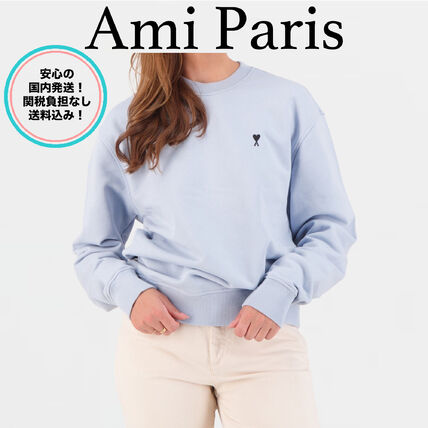 ブルー（青）系 AMI PARIS(アミ パリス) スウェット・トレーナー