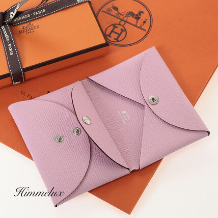 ピンク系 HERMES Calvi(エルメス カルヴィ) カードケース・名刺入れ