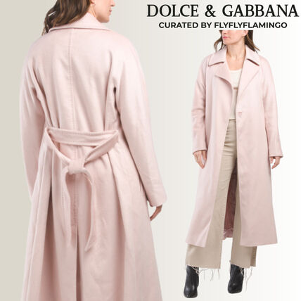 ピンク系 Dolce & Gabbana(ドルチェ&ガッバーナ) コート(レディース