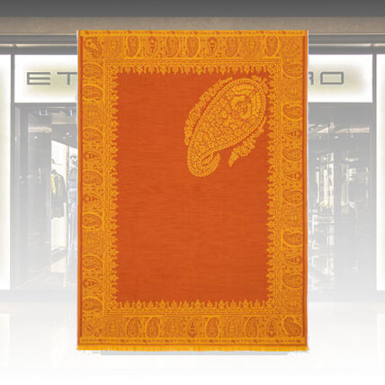 ヨーロッパ ETRO(エトロ) ブランケット(ひざ掛け)(ライフスタイル