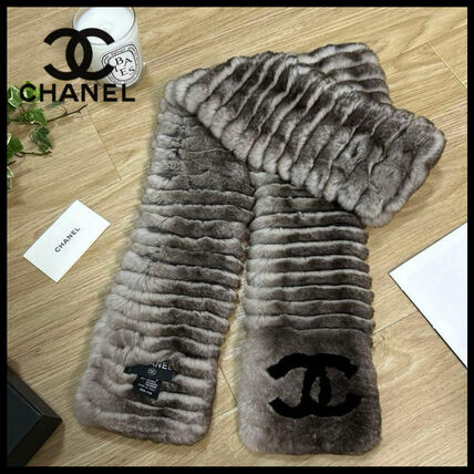 ファー CHANEL(シャネル) マフラー・ストール(レディース) - ブランド