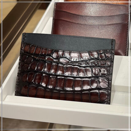 クロコ Berluti(ベルルッティ) カードケース・名刺入れ(メンズ