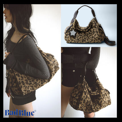 レオパード（ヒョウ柄） Bad Blue(バッドブルー) バッグ・カバン