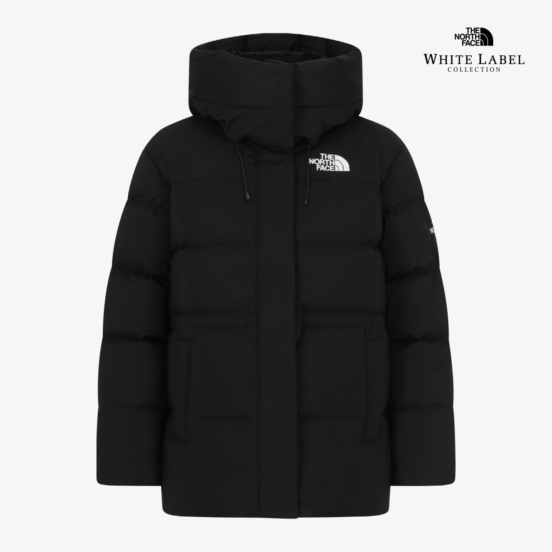 ダウン ジャケット☆ザノースフェイス☆NUPTSE MID JACKET BLACK (THE
