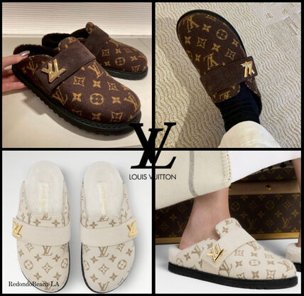 ベージュ系 26.5cm Louis Vuitton MONOGRAM(ルイヴィトン モノグラム
