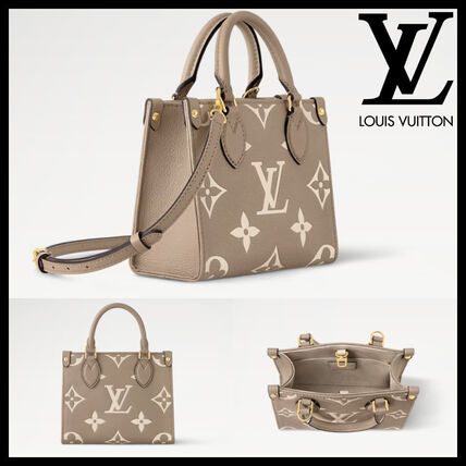 ベージュ系 Louis Vuitton ONTHEGO(ルイヴィトン オンザゴー