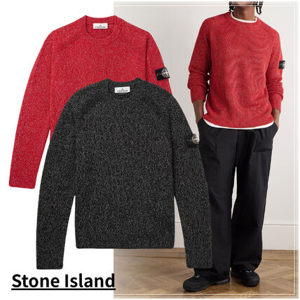 レッド（赤）系 STONE ISLAND(ストーンアイランド) ニット・セーター