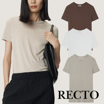 ベージュ系 RECTO(レクト) Tシャツ・カットソー(レディース) - 海外