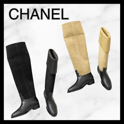 ニーハイブーツ CHANEL(シャネル) ブーツ(レディース) - ブランド通販