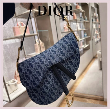 ネイビー（紺）系 Dior(ディオール) ハンドバッグ(レディース