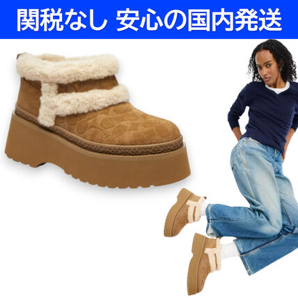 26cm Coach(コーチ) ショートブーツ・ブーティ(レディース) - ブランド