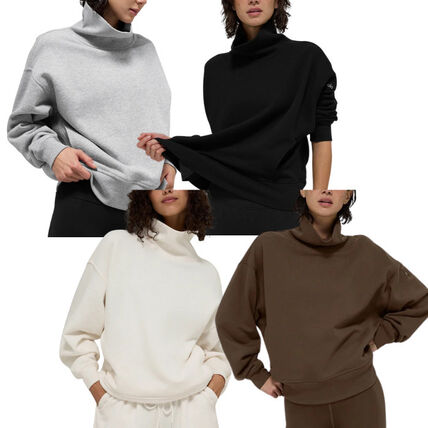 関税負担なし◇ALO Yoga◇ヘイジー モックネック プルオーバー (ALO