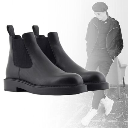 レザー（本革） EMPORIO ARMANI(エンポリオアルマーニ) ブーツ(メンズ