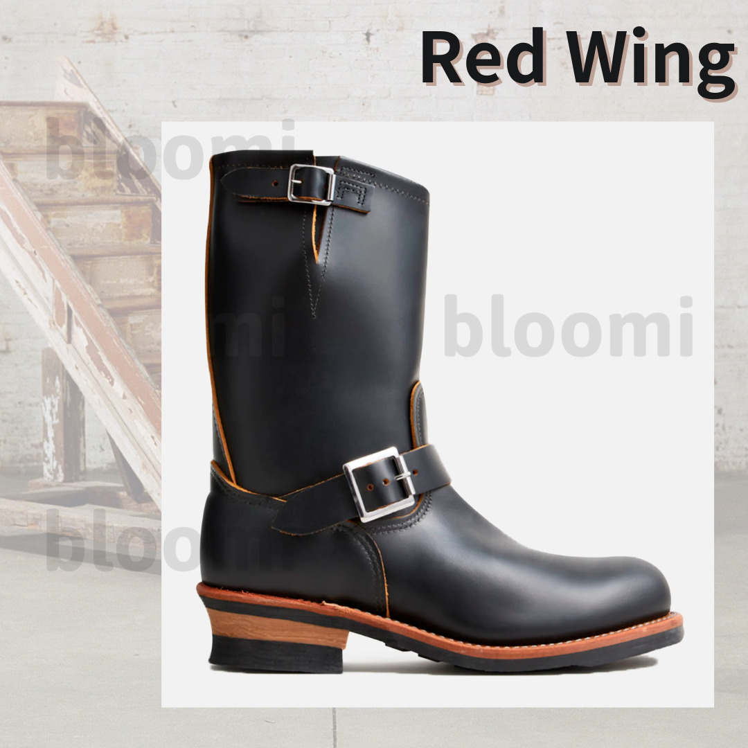Red Wing】エンジニアブーツ☆ブラック クロンダイク レザー (RED WING