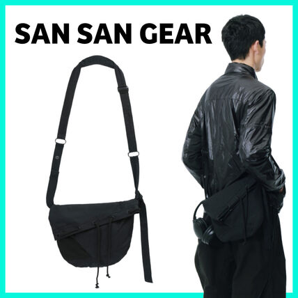 ブラック（黒）系 San San Gear(サンサンギア) ショルダーバッグ