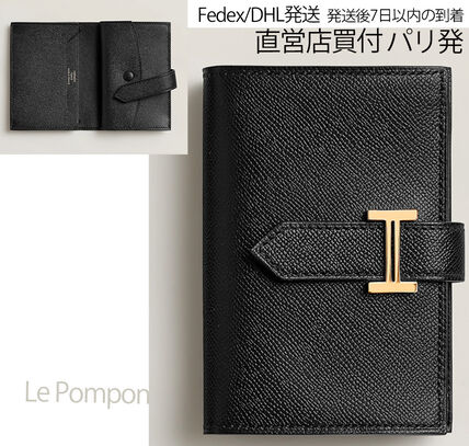 ブラック（黒）系 HERMES(エルメス) カードケース・名刺入れ(メンズ
