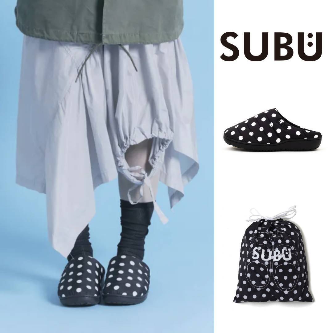 SUBU ORIGINALS F-LINE DOTS Down Sandal スブ サンダル (SUBU