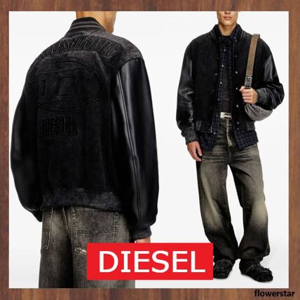 ボンバージャケット DIESEL(ディーゼル) スタジャン(メンズ
