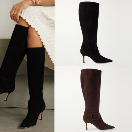 Manolo Blahnik(マノロブラニク) ロングブーツ(レディース) - ブランド