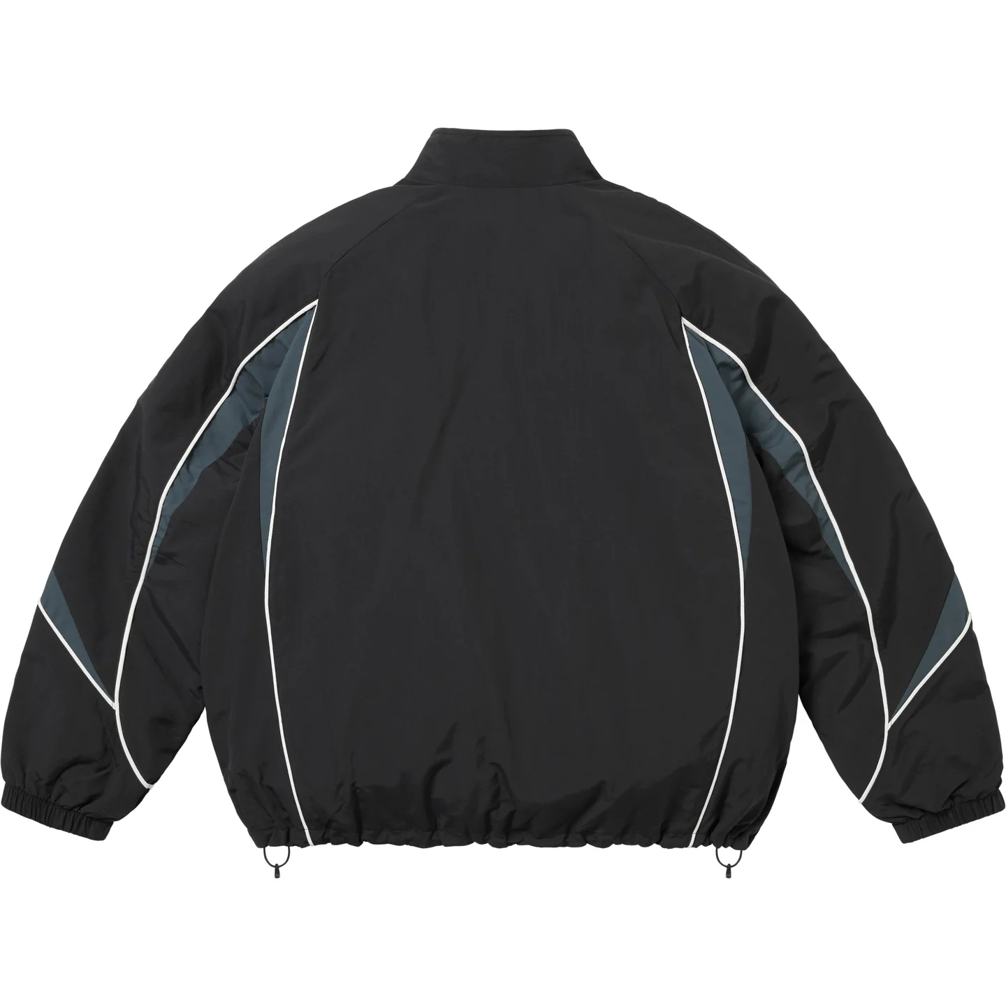 SUPREME】Contrast Piping Track Jacket Black -25FW (Supreme
