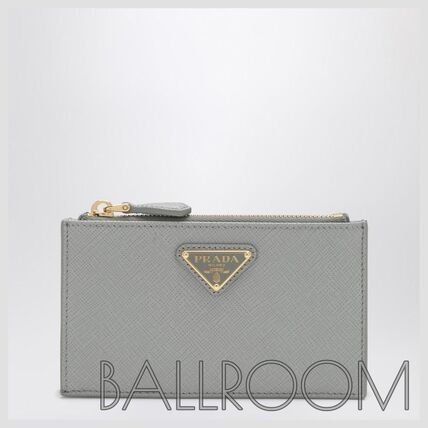 グレー（灰色）系 PRADA(プラダ) カードケース・名刺入れ(レディース