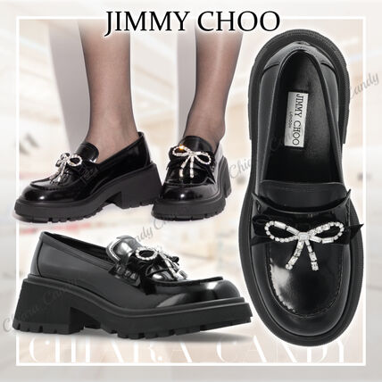 ビジュー Jimmy Choo(ジミーチュウ) ローファー・オックスフォード