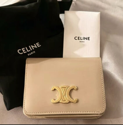 現地価格セール ベージュ系 CELINE(セリーヌ) カードケース・名刺入れ