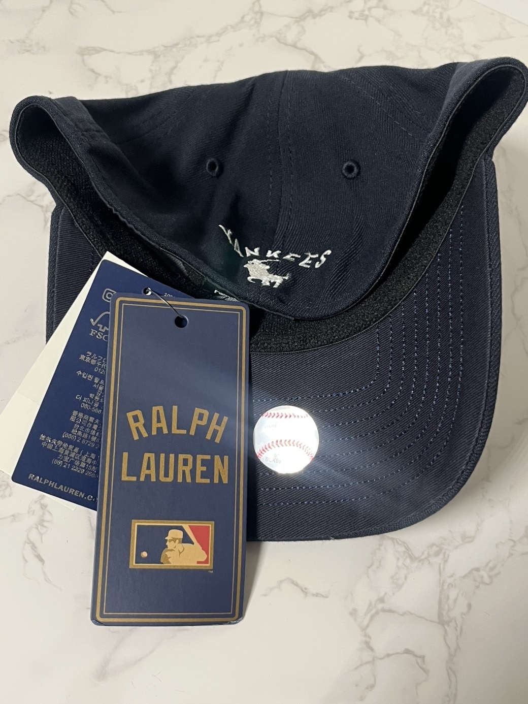 New Era MLB x Ralph Lauren] グク着用 New York Yankees Cap (Ralph