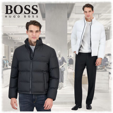 ホワイト（白）系 Hugo Boss(ヒューゴボス) ダウンジャケット(メンズ