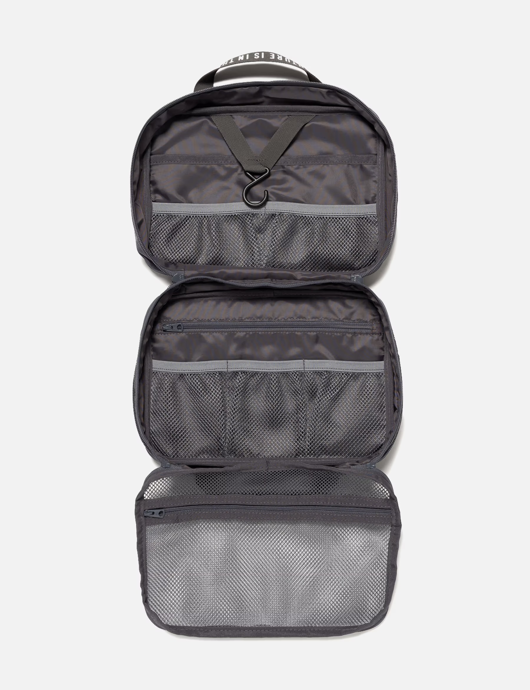 希少】HUMAN MADE ロゴ ジッパー オーガナイザー ポーチ (HUMAN MADE