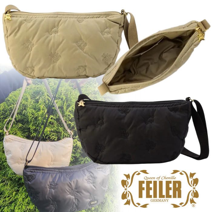 ◇国内直営◇【FEILER】ハイジ ハーフムーンバッグ (FEILER/ショルダー