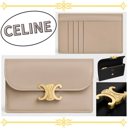 ベージュ系 CELINE(セリーヌ) カードケース・名刺入れ(レディース