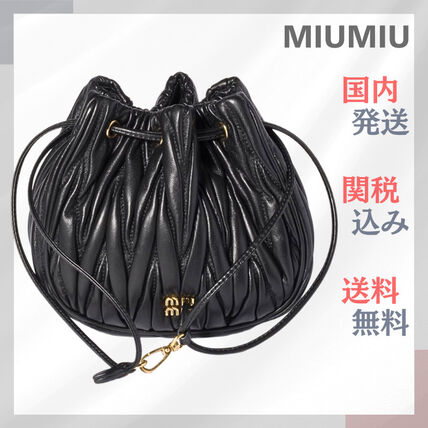 MiuMiu MATELASSE(ミュウミュウ マテラッセ) ポーチ(レディース