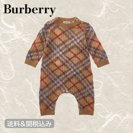 80cm Burberry(バーバリー) ベビーロンパース・カバーオール(ベビー