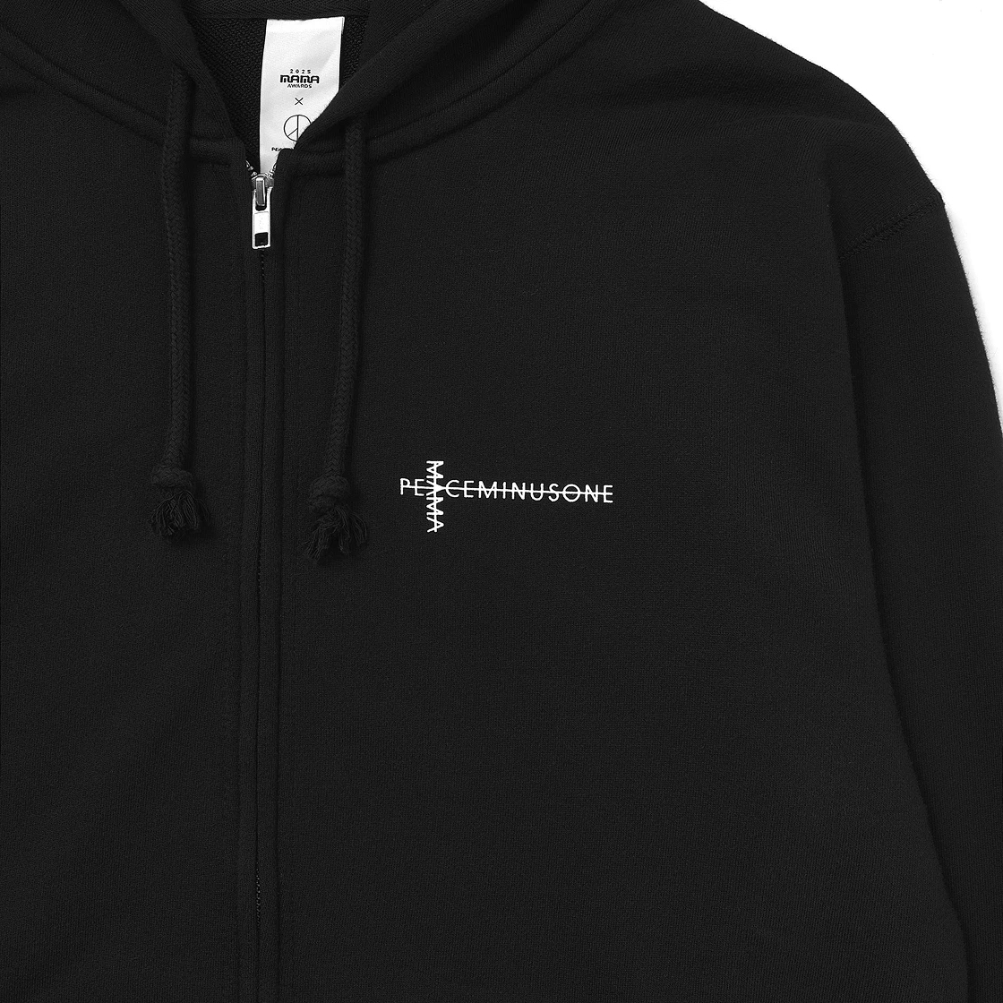 PEACEMINUSONE MAMA2025 ポップアップ パーカー M 黒 Peaceminusone x