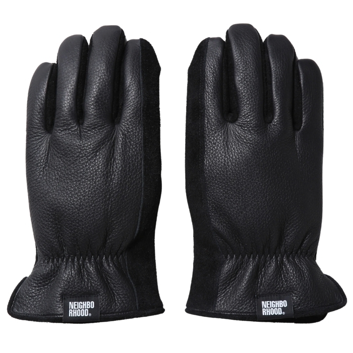 NEIGHBORHOOD(ネイバーフッド)LEATHER BOA GLOVES グローブ