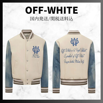 Off-White(オフホワイト) スタジャン(メンズ) - ブランド通販のBUYMA