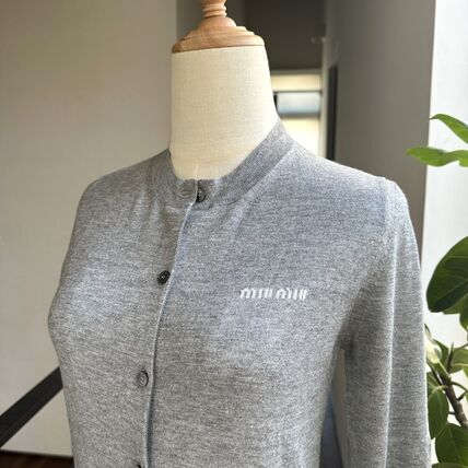 MiuMiu(ミュウミュウ) カーディガン(レディース) - ブランド通販のBUYMA