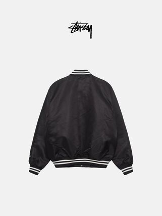 ブラック（黒）系 STUSSY(ステューシー) スタジャン(メンズ