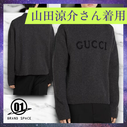 入手困難 山田涼介さん着用 GUCCI ウールカシミア セーター (GUCCI