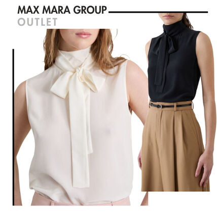 シルク Max Mara(マックスマーラ) ブラウス・シャツ(レディース