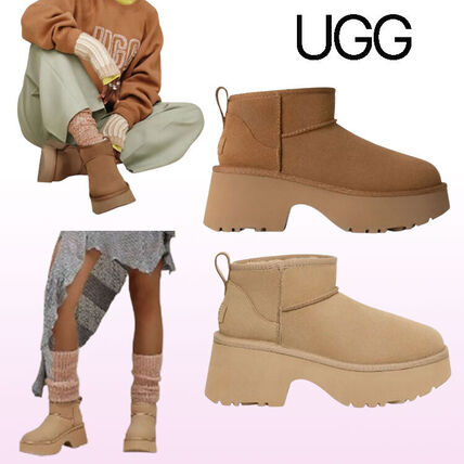 ベージュ系 UGG Classic Ultra Mini New Heights(アグ) - ブランド通販