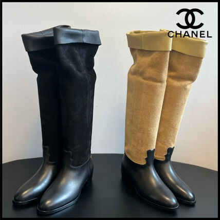 ニーハイブーツ CHANEL(シャネル) ブーツ(レディース) - ブランド通販