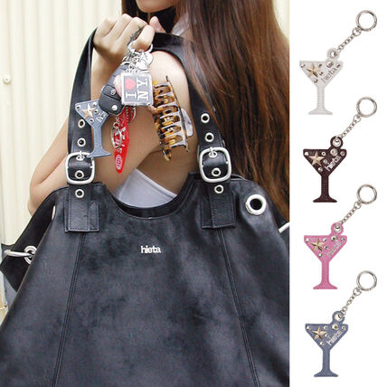 ピンク系 Hieta(ヒエタ) キーホルダー・キーリング(レディース