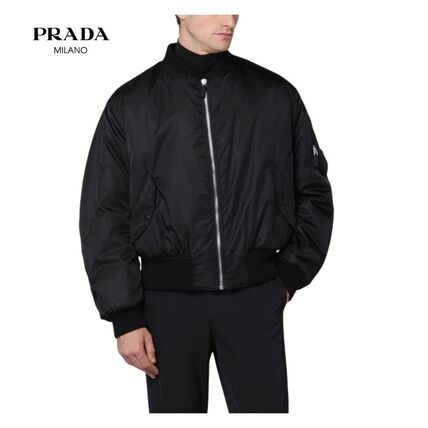 ロゴ PRADA(プラダ) MA-1(メンズ) - 海外通販のBUYMA